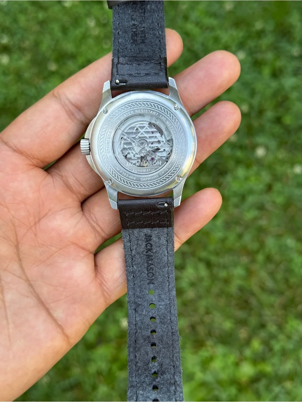 Jack Mason JM-F103  Field Watch Miyota Automatic leather/ bracelet Watch